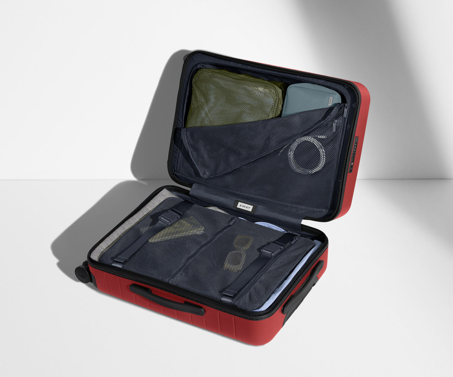 The Bigger Carry-On in Tango Red