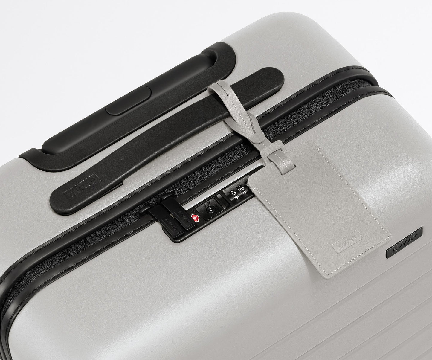 The Luggage Tag in Cloud Gray