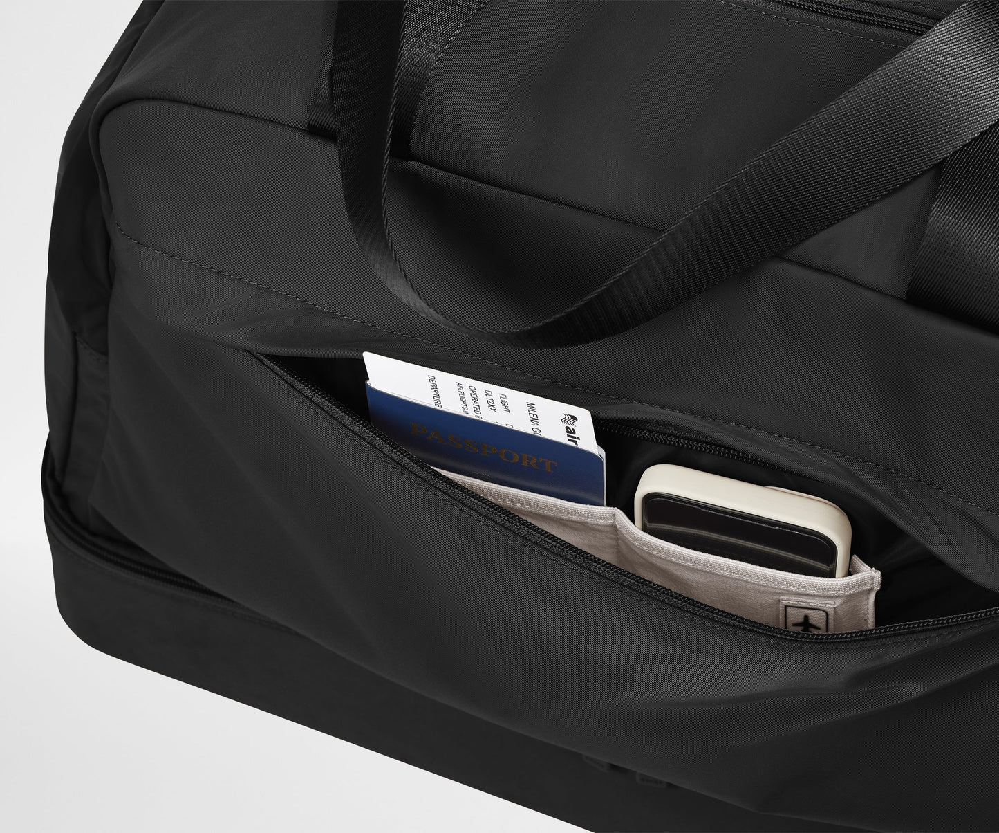 Featherlight Weekender in Jet Black