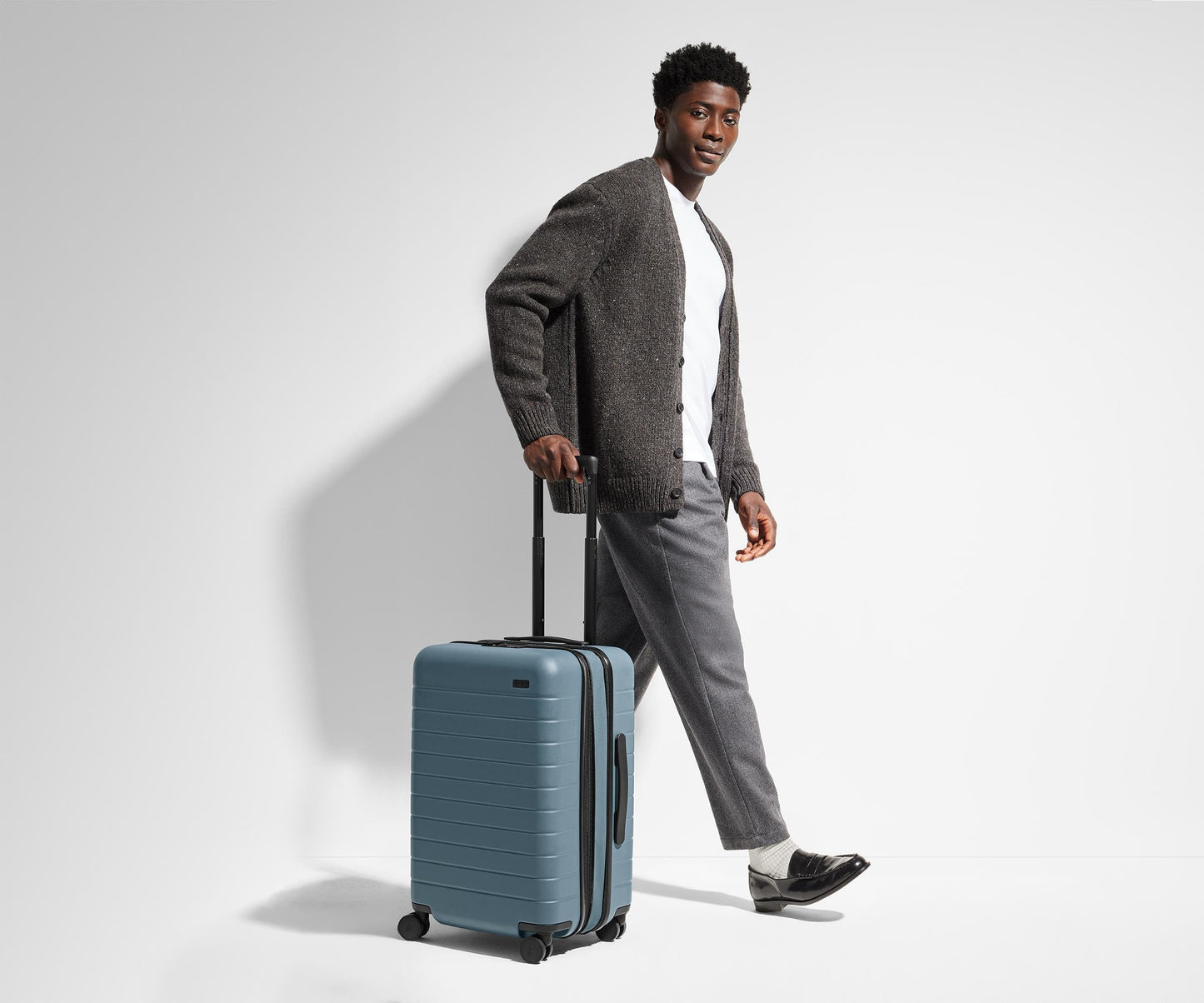 The Bigger Carry-On Flex in Olive Green