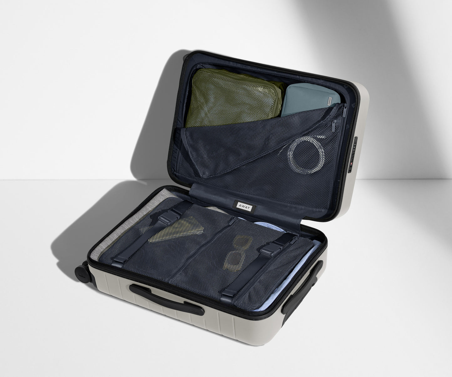 The Bigger Carry-On in Cloud Gray