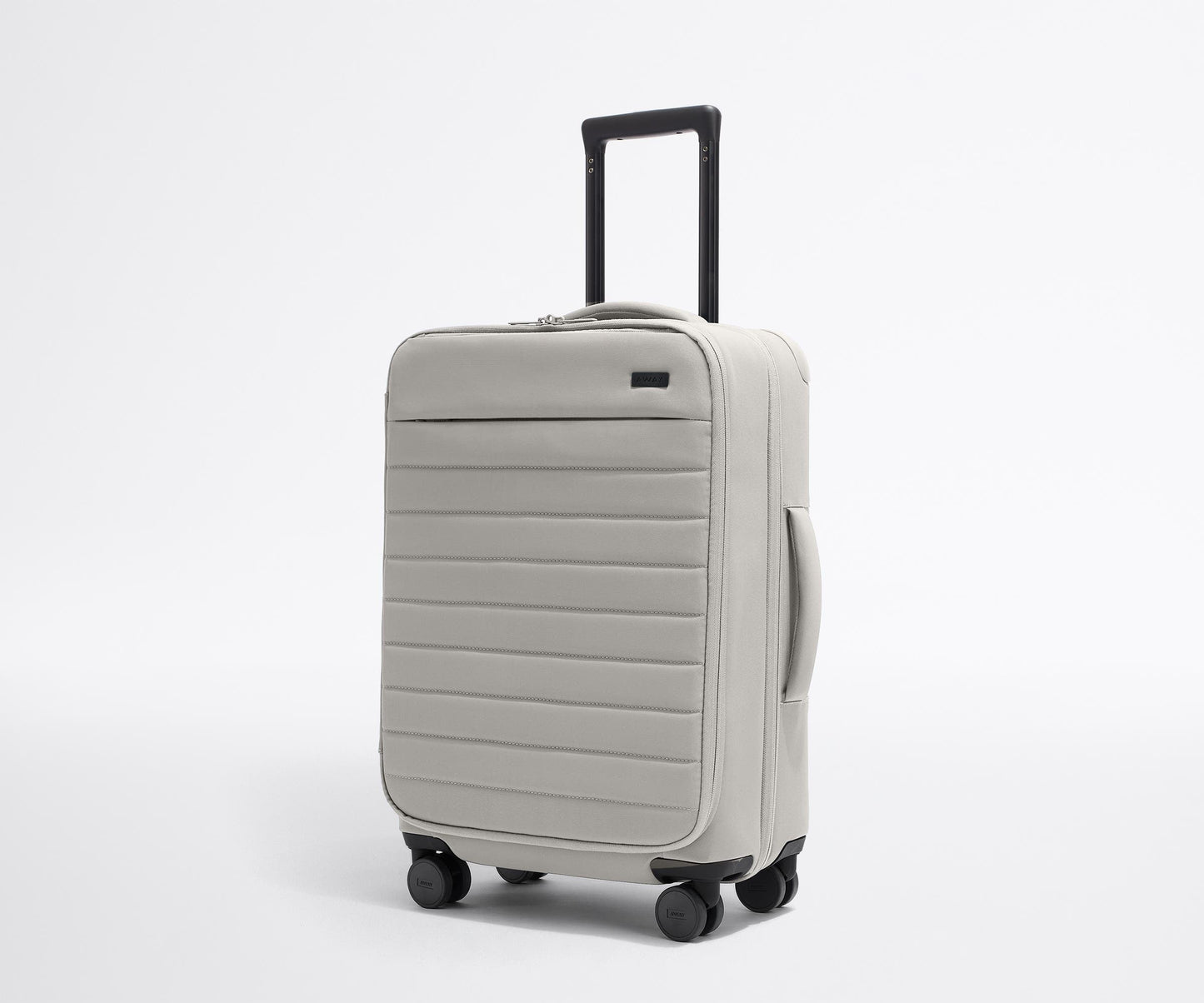 The Softside Bigger Carry-On in Cloud Gray