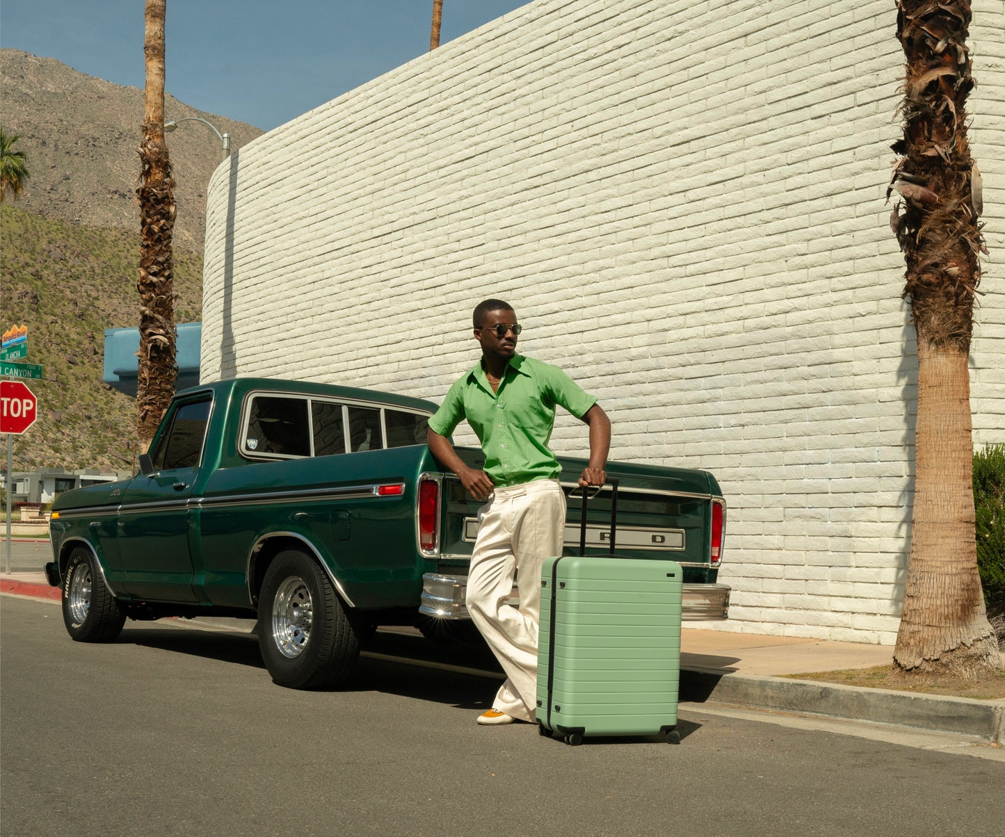The Carry-On in Sea Green