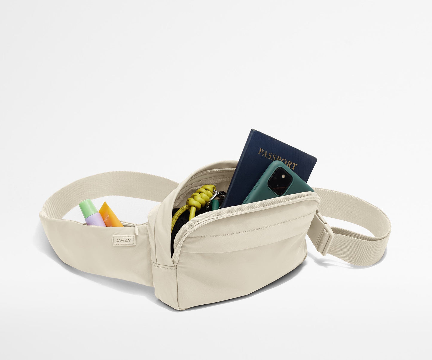 Featherlight Sling Bag in Salt White