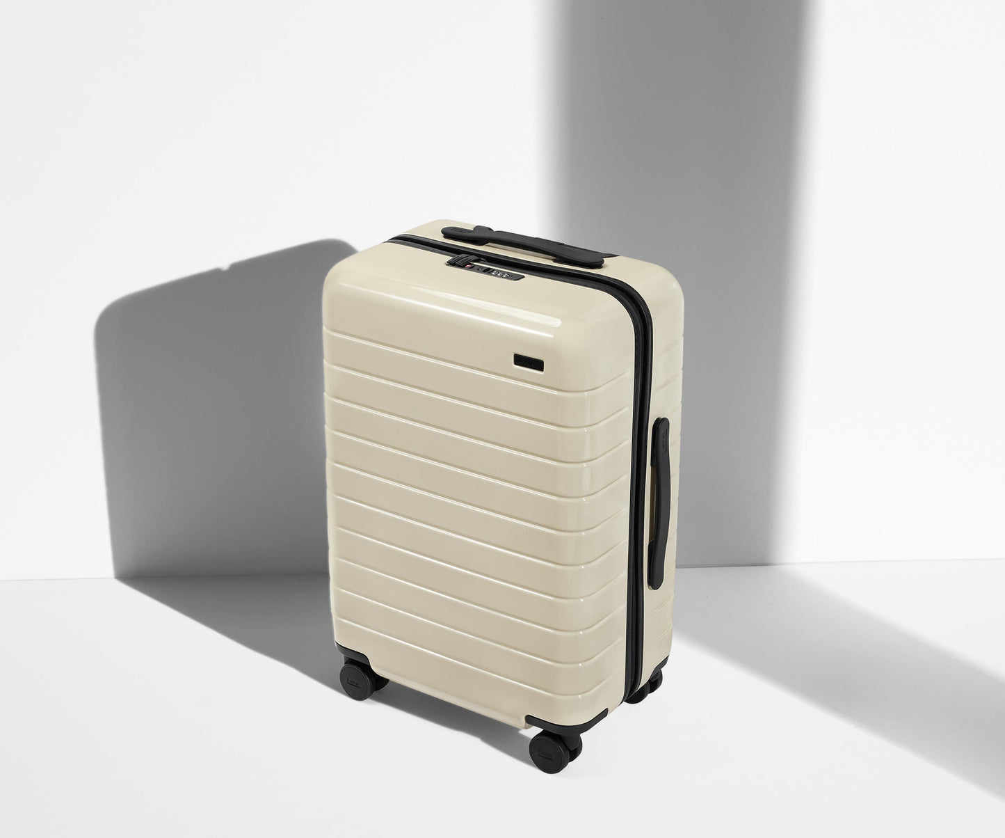The Bigger Carry-On in Salt White (Gloss)