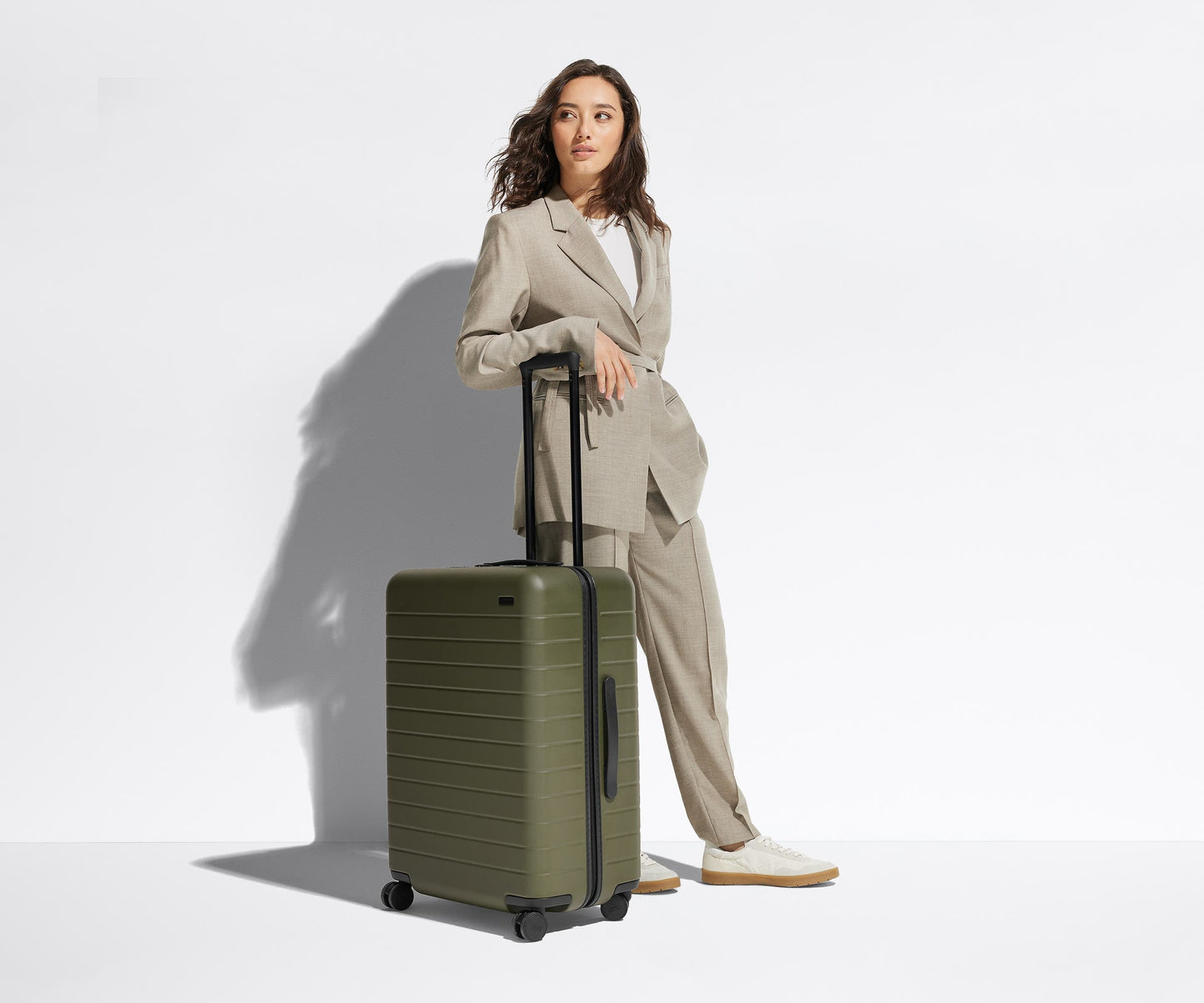 The Medium in Olive Green