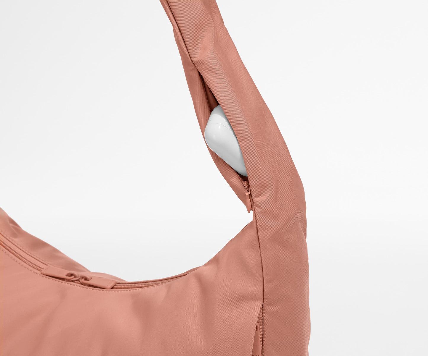 Large Featherlight Crossbody in Clay Pink