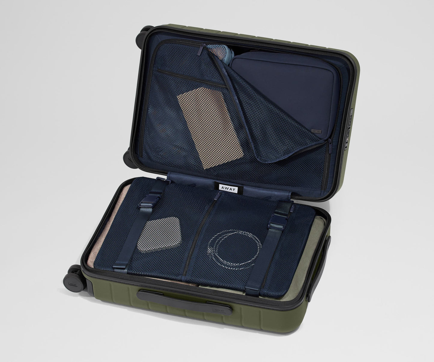 The Executive Carry-On in Olive Green