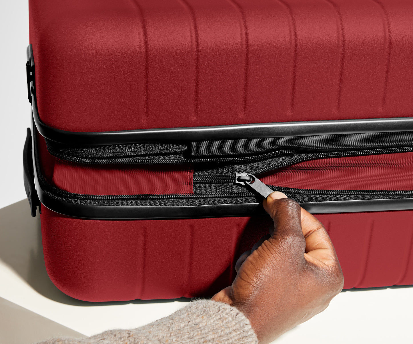 The Bigger Carry-On Flex in Tango Red