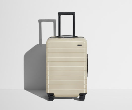 The Bigger Carry-On in Salt White (Gloss)