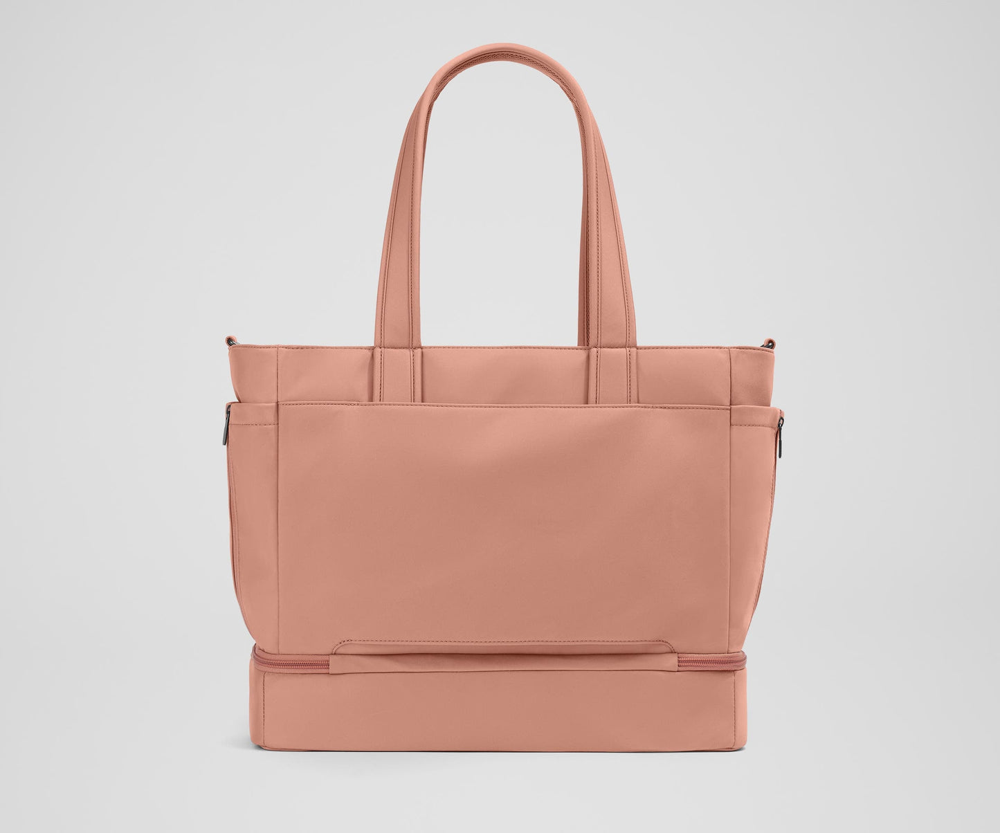 The Double Diaper Tote in Clay Pink