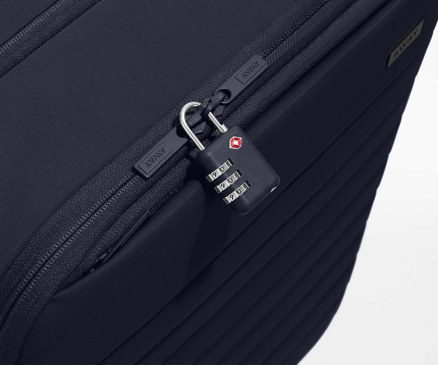 The Softside Medium in Navy Blue