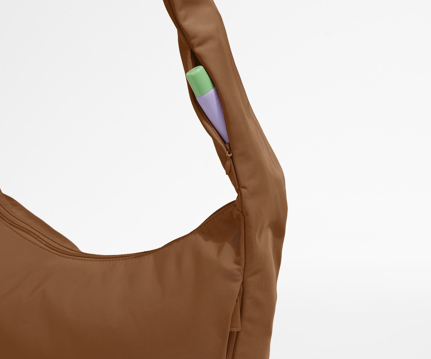 Featherlight Crossbody in Amaro Brown