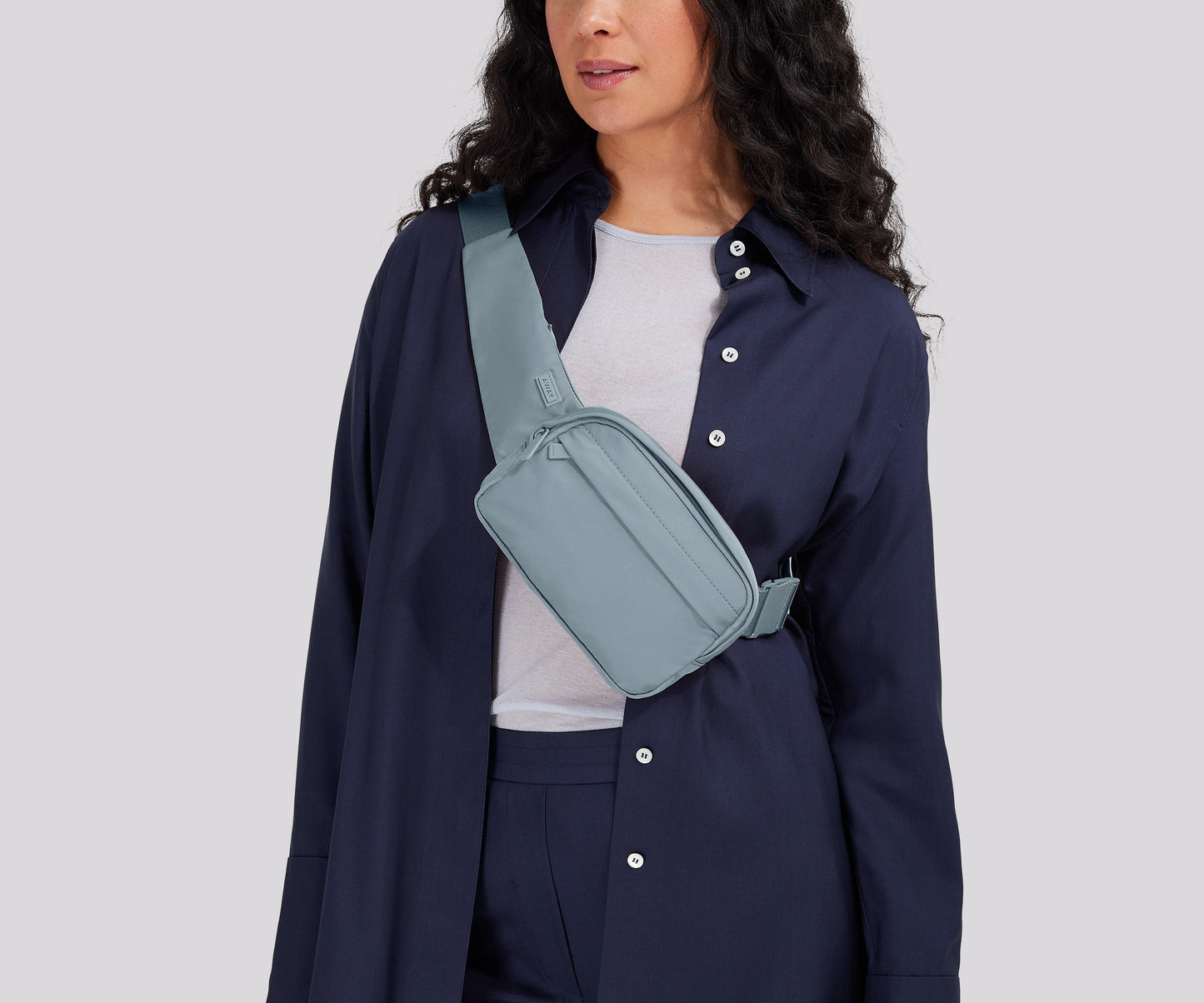 Featherlight Sling Bag in Arctic Blue