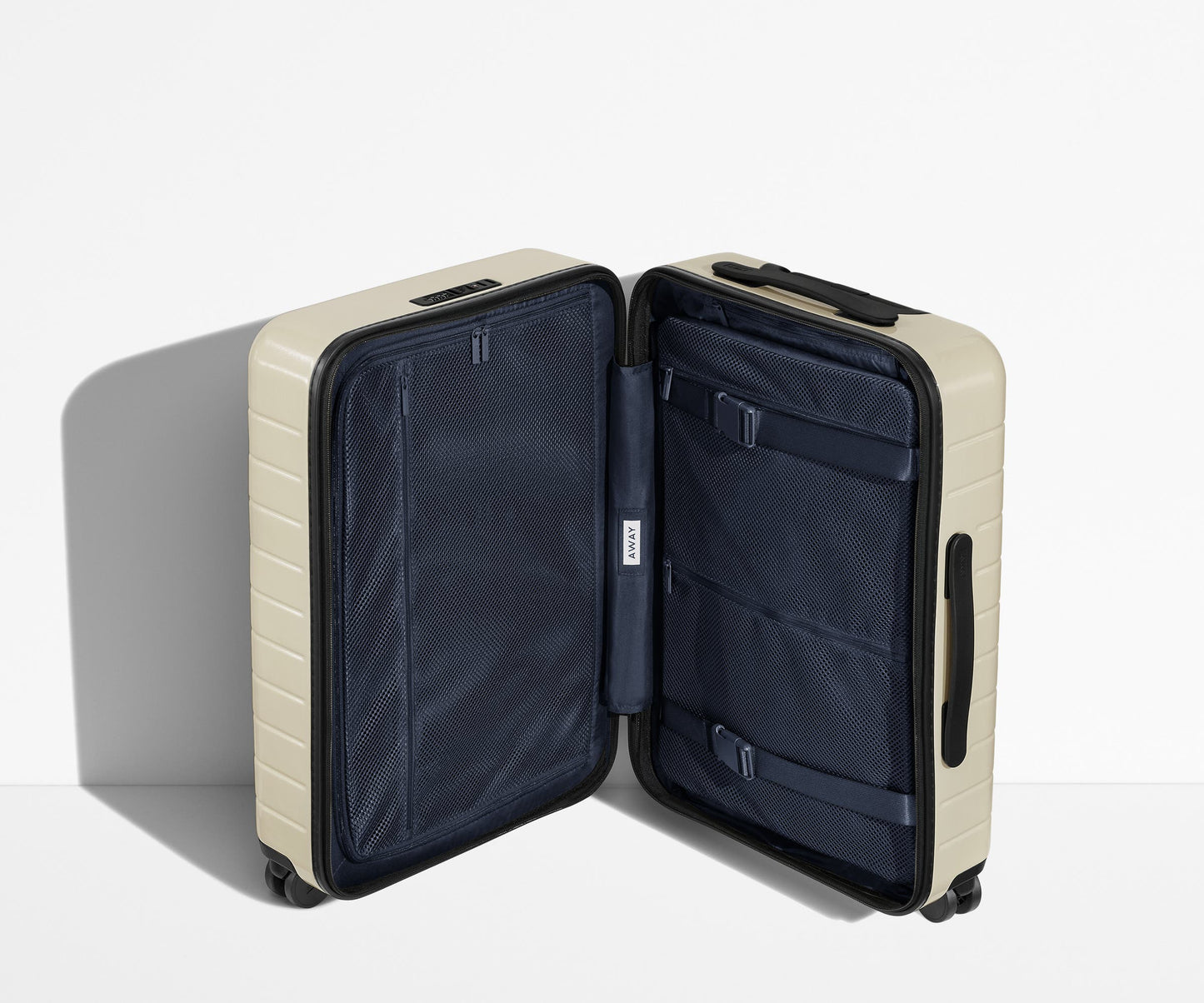 The Bigger Carry-On in Salt White (Gloss)