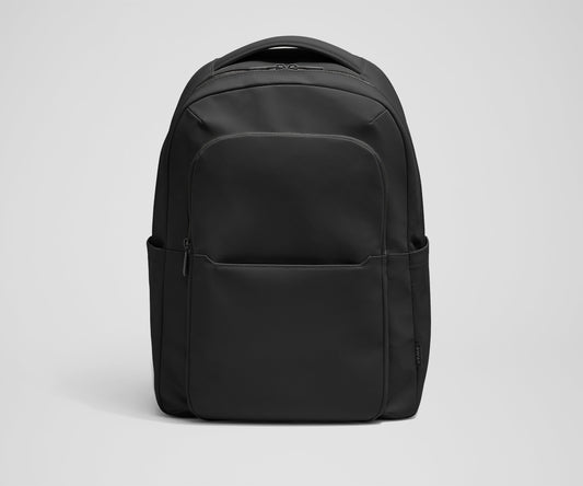 The Commuter Backpack in Jet Black
