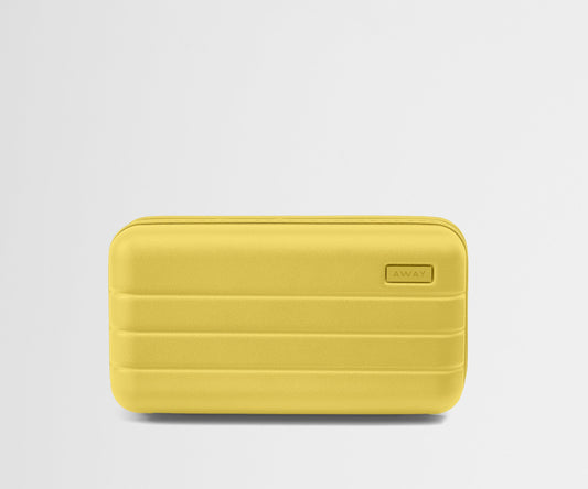 Travel Glasses Case in Sunshine Yellow