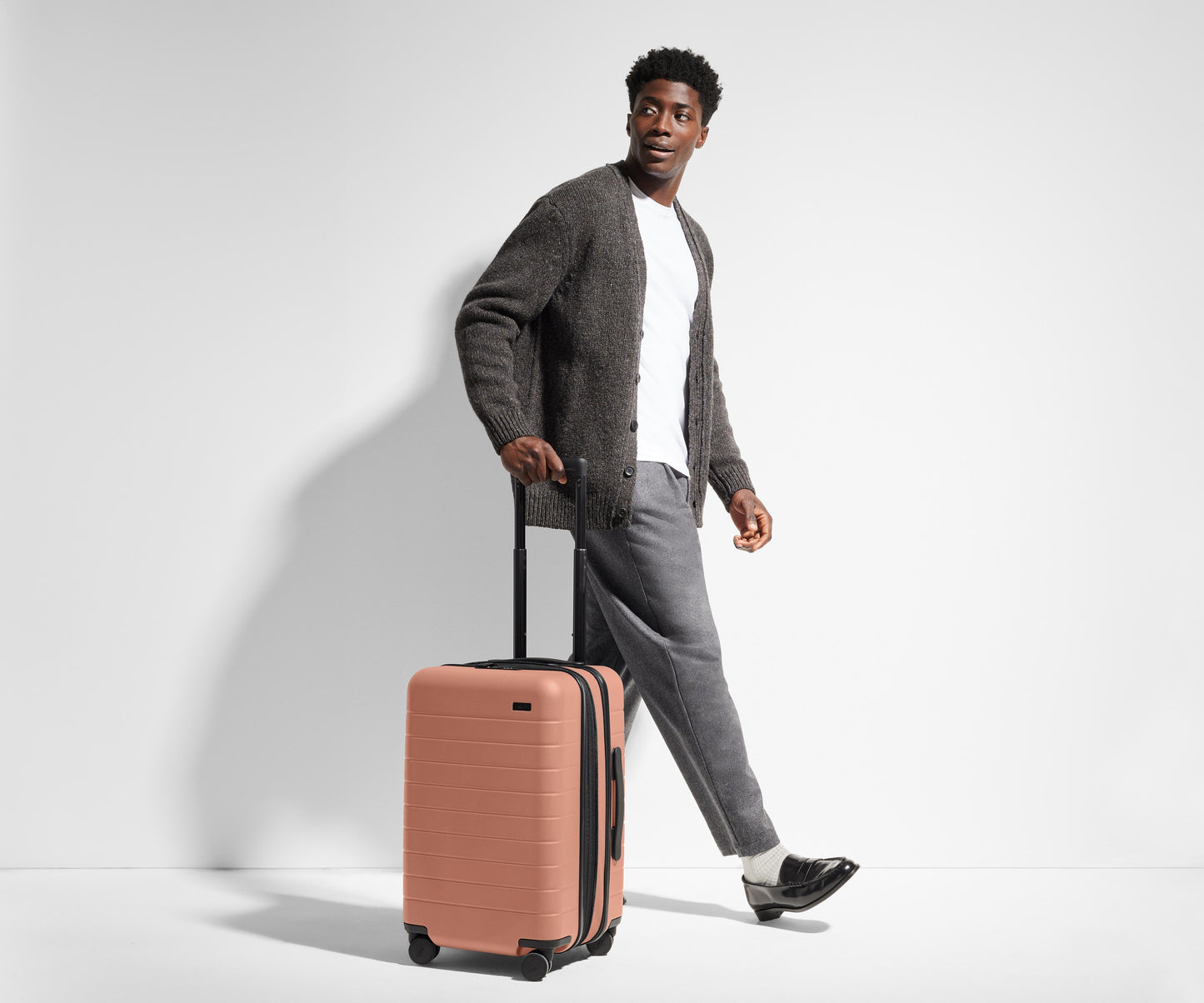 The Carry-On Flex in Clay Pink