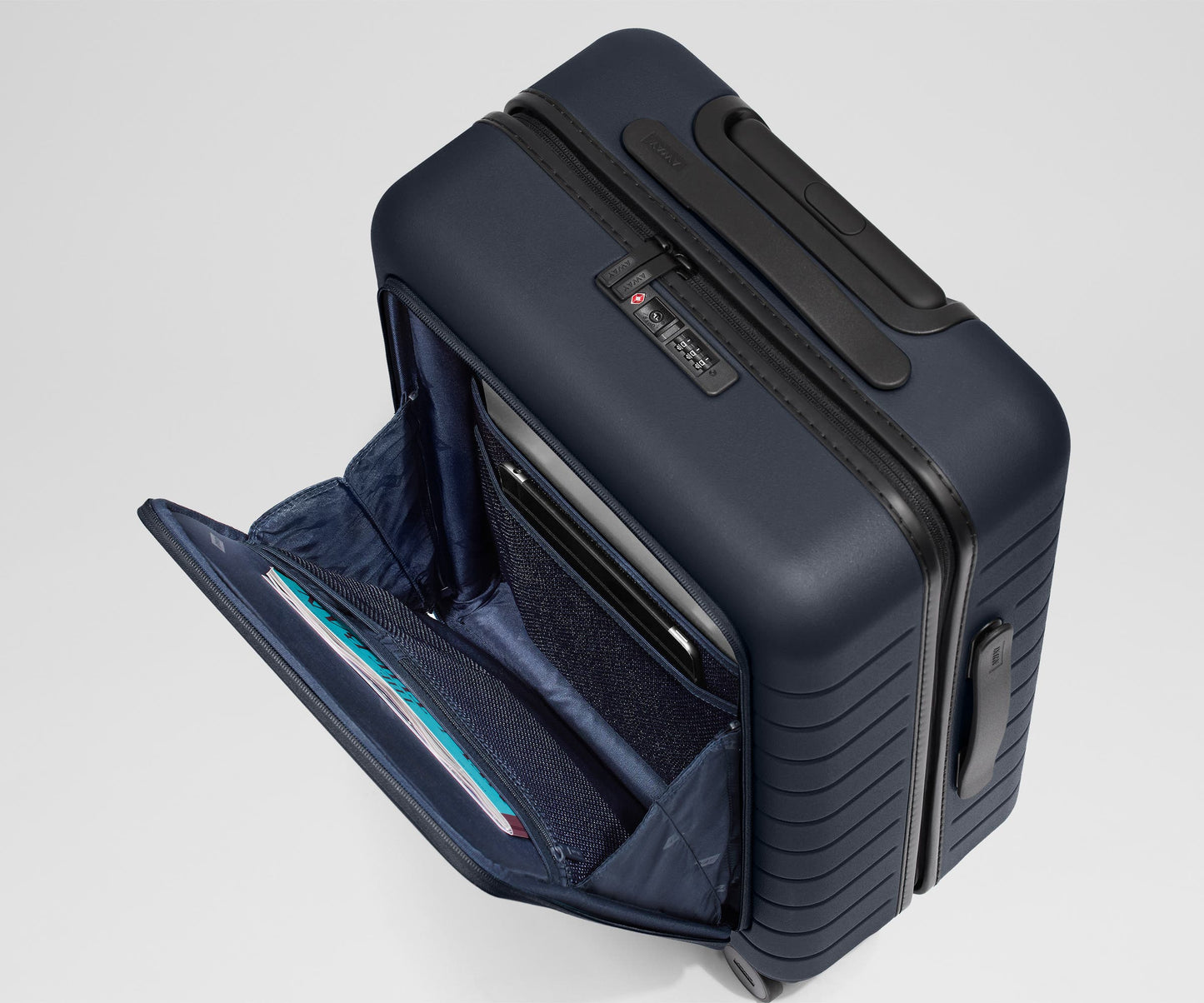 The Executive Carry-On in Navy Blue
