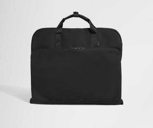 Garment Bag in Jet Black