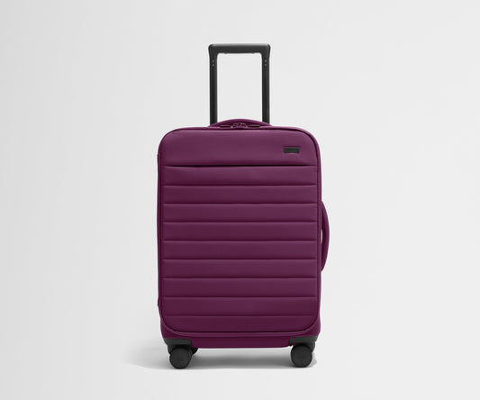 The Softside Bigger Carry-On in Plum Purple