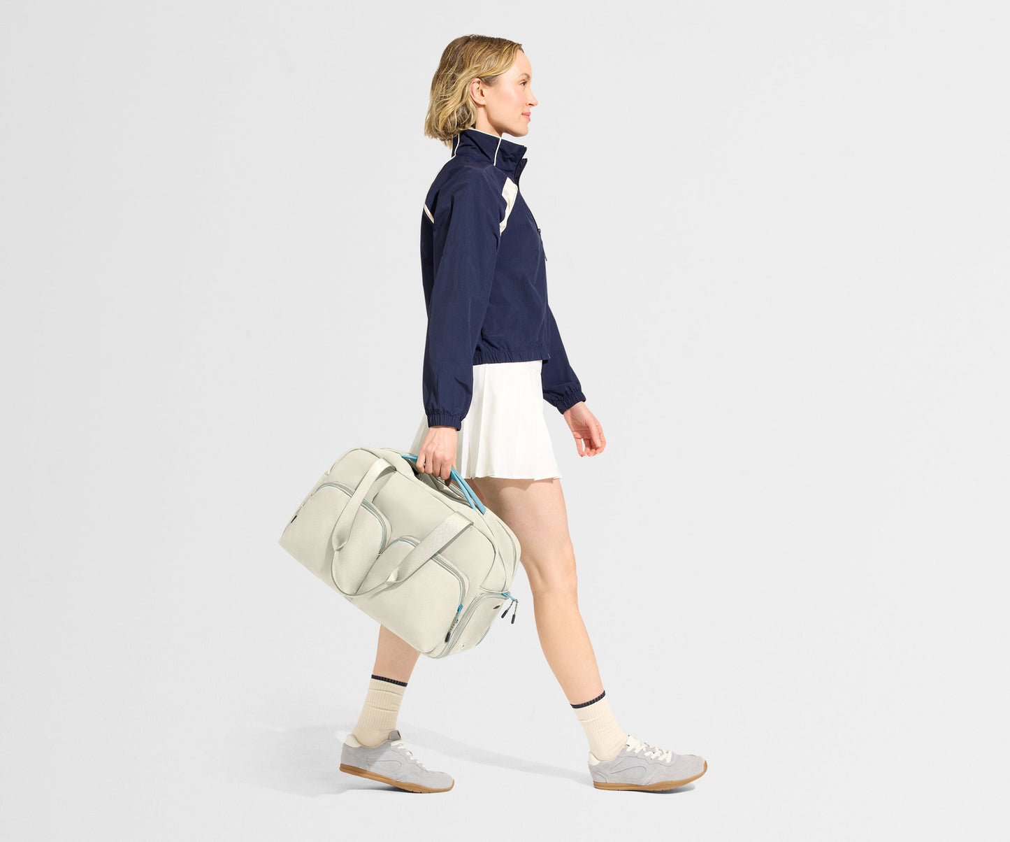 Gym Bag in Salt White