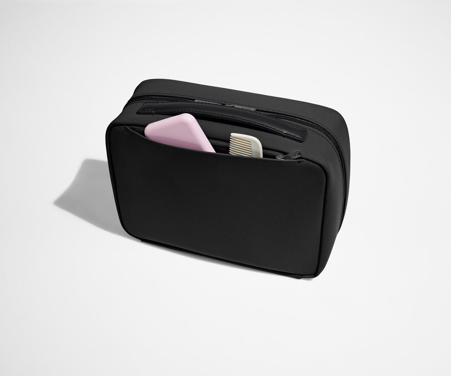 The Hanging Toiletry Bag in Jet Black