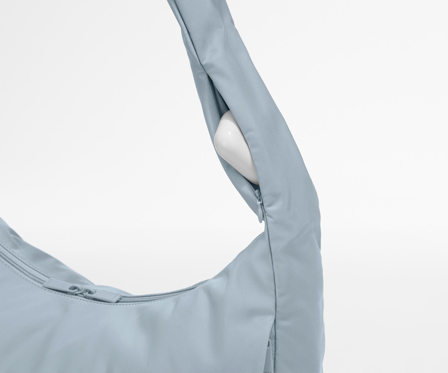 Large Featherlight Crossbody in Arctic Blue