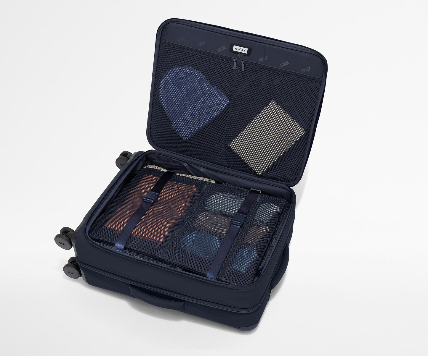 The Softside Medium in Navy Blue