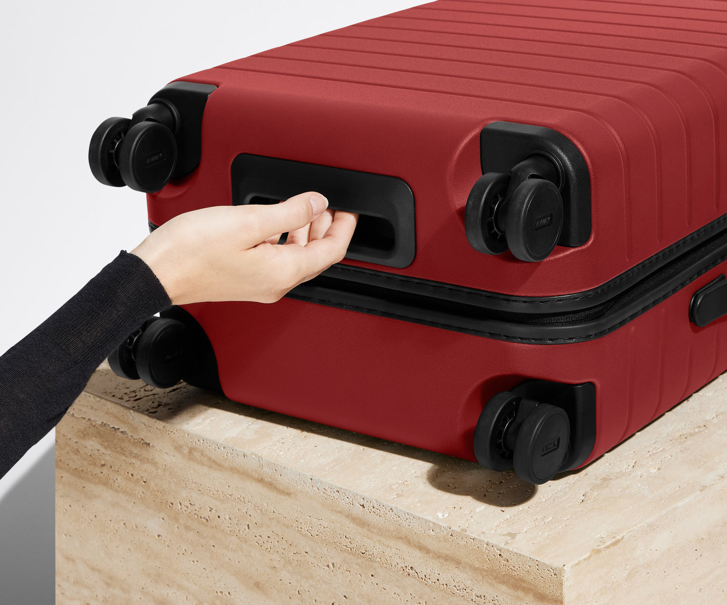 The Bigger Carry-On in Tango Red