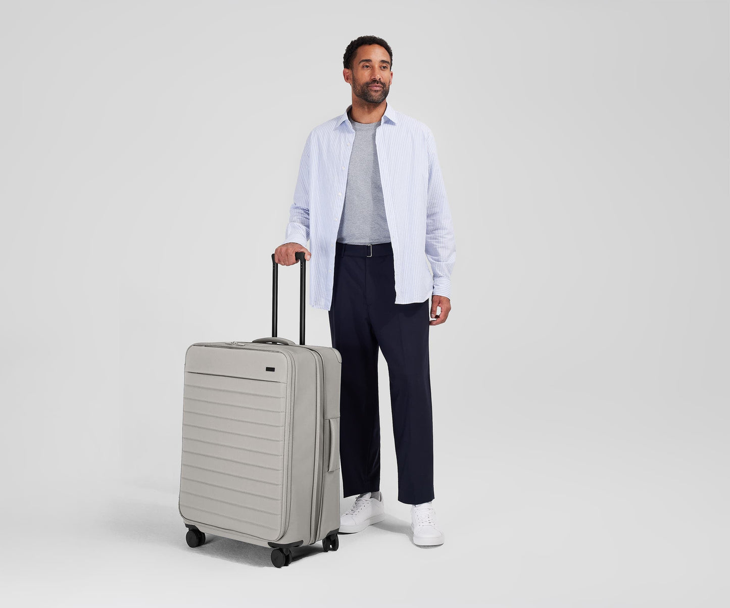 The Softside Large in Cloud Gray
