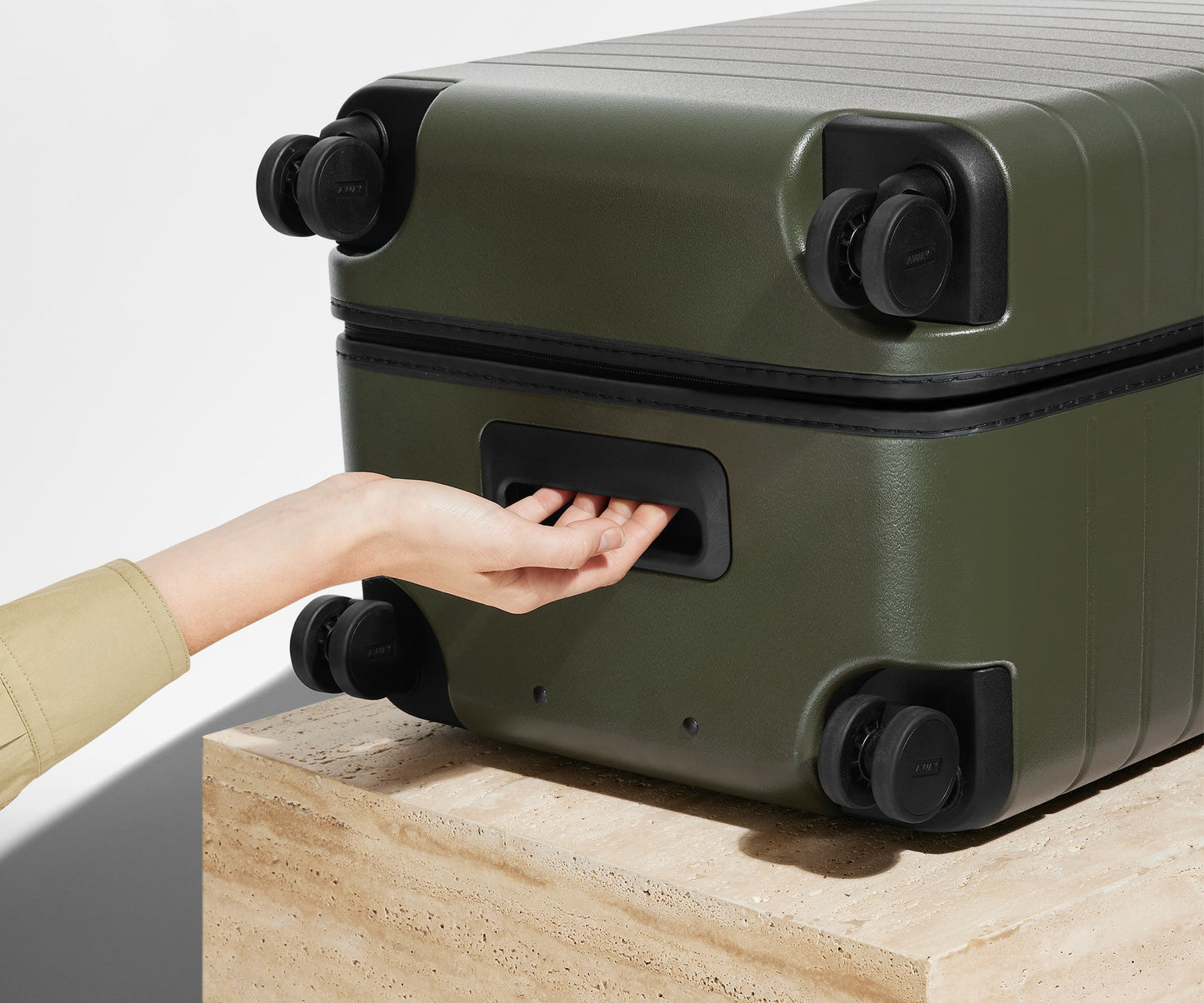 The Trunk in Olive Green