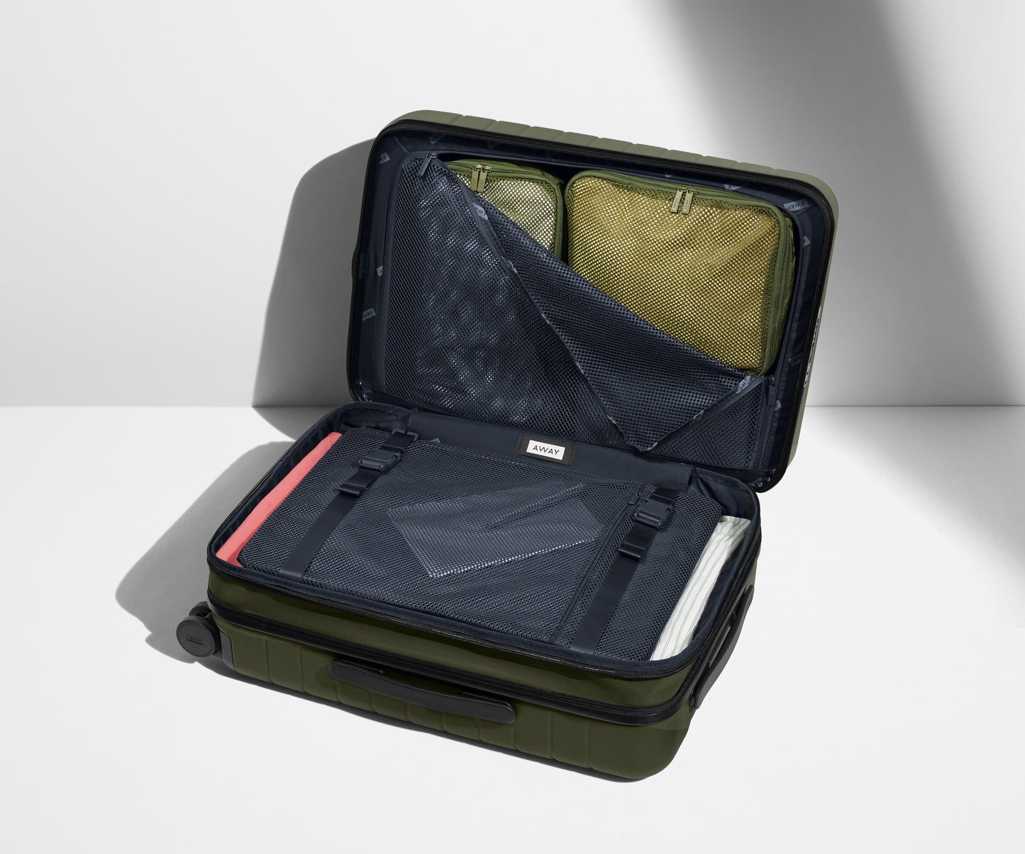 The Bigger Carry-On Flex in Olive Green