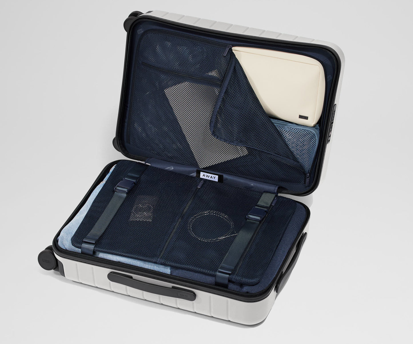 The Executive Bigger Carry-On in Cloud Gray