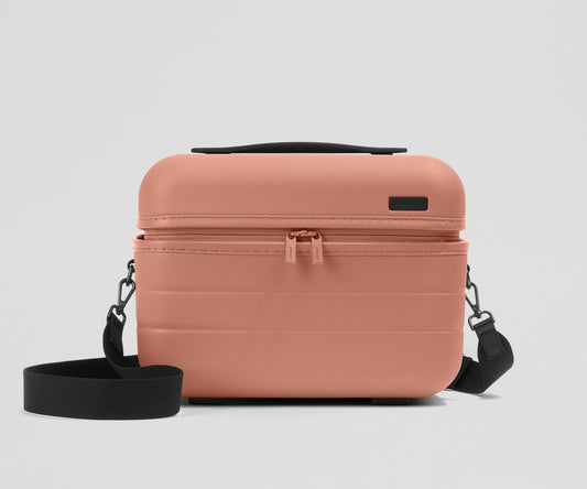 The Train Case in Clay Pink