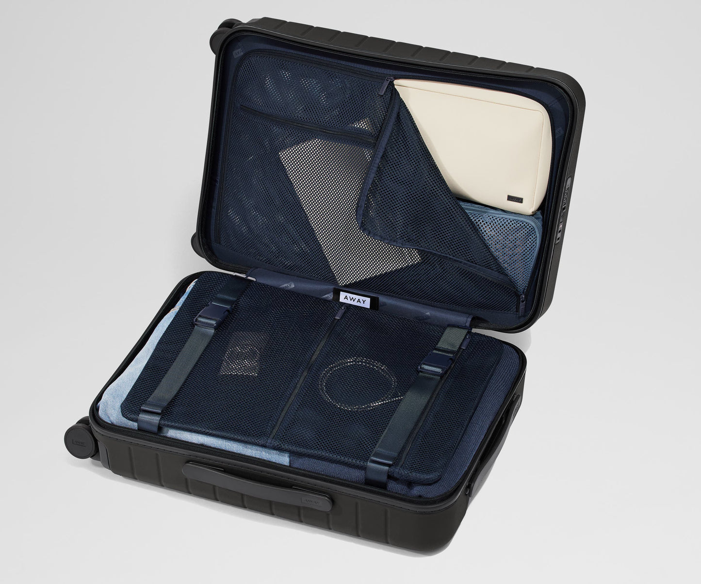 The Executive Bigger Carry-On in Jet Black